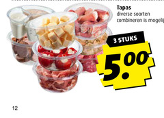  tapas 3 12 soorten combineren stuks 